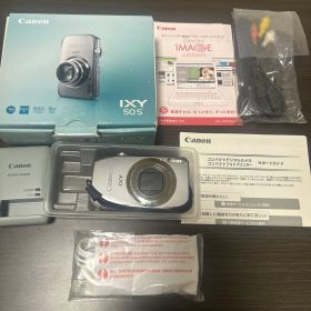 Canon IXY 50S シルバー 動作確認済 充電器・SDカード・箱付き