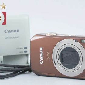 【中古】Canon キヤノン IXY 50S ブラウン コンパクトデジタルカメラ