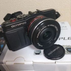 OLYMPUS PEN Lite E-PL6 レンズキット ブラック 箱説つき