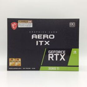 中古 MSI GeForce RTX 3060 Ti AERO ITX 8G OC LHR (RTX3060Ti 8GB) 167833 状態： C:並品
