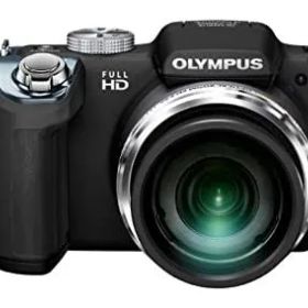 【中古】OLYMPUS デジタルカメラ SP-720UZ 1400万画素CMOS 光学26倍ズーム 広角26mm ブラック SP-720UZ BLK