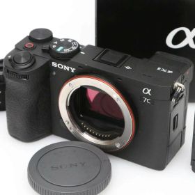 【中古】【良品】ソニー α7C II ILCE-7CM2 ボディ [ブラック] CA01-D1189-2P4 SONY Eマウント フルサイズ 5軸手ブレ補正 EVF 中古