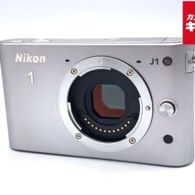 【中古】 【並品】 ニコン Nikon 1 J1 ボディ シルバー 【ミラーレス一眼】