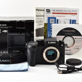 【超美品】SC:2058 Panasonic Black Lumix DMC-G7 Mirrorless Camera 16.3MP JAPAN パナソニック DMC-G7 #L261