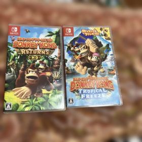 ドンキーコング リターンズHD トロピカルフリーズ Switchソフト2本セット