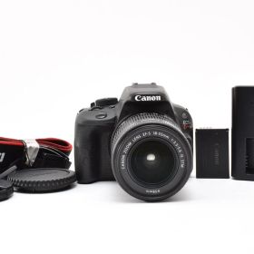 【返品保証】良品｜Canon キヤノン EOS Kiss X7 EF-S 18-55 IS STM レンズキット ホワイト《ショット数：7196回》 #C261004-22