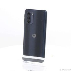 〔中古〕Motorola(モトローラ) moto g52j 5G 128GB インクブラック PATM0000JP SIMフリー〔297-ud〕