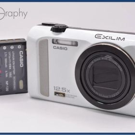 【動作保証】 カシオ CASIO EXILIM EX-ZR200 12.5x バッテリー付属 同梱無料 #ak891