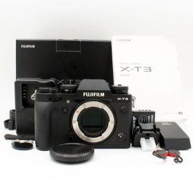 わずかシャッター数１枚【新品級】FUJIFILM X-T3 ボディ ブラック#1008