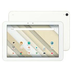 【SIMロック解除済】au Qua tab QZ10 KYT33 Off White KYOCERA 当社3ヶ月間保証 中古 イオシス