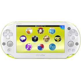 【整備済み品】 PlayStation Vita Wi-Fiモデル ライムグリーン/ホワイト (PCH-2000ZA13)【メーカー生産終了】 (整備済み品)