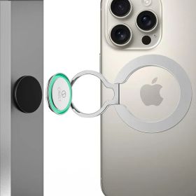 ONES MagSafe対応 スマートフォン用ホールド マグセーフ スマホ リング 両面マグネット リング 360°回転 3段階角度調節 磁石 両面テープ付き 強力磁気 バンカーリング どこでも貼る付け マグセーフ リングスタンド 薄型 軽量 高耐久 落下 1