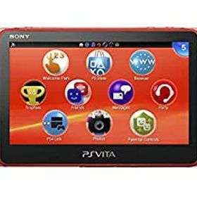 【中古】「非常に良い」PlayStation Vita Wi-Fiモデル メタリック・レッド (PCH-2000ZA26)