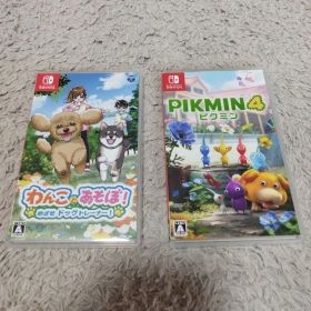 わんことあそぼ！めざせドッグトレーナー！＆ピクミン4 Switchソフト