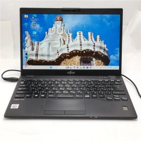 バッテリ良好 中古PC 富士通 U9310/DX i5-10 SSD 即使用
