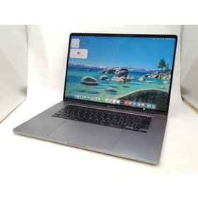 【中古】Apple MacBook Pro 16インチ CTO (Late 2019) シルバー Core i7(2.6G/6C)/16G/1T/RadeonPro 5300M【新宿2】保証期間１ヶ月【ランクC】