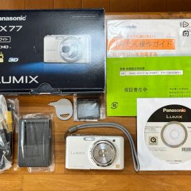 【極美品】Panasonic LUMIX DMC-FX77 ホワイト 動作確認済