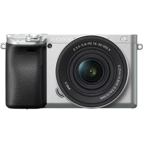 SONY(ソニー) ミラーレス一眼カメラ α6400 パワーズームレンズキット(同梱レンズ:SELP16502) シルバー ILCE-6400K SQ レンズ交換式 APS-C 6400K Silver