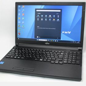 中古訳有 フルHD 15.6インチ Fujitsu LIFEBOOK A5512J Windows11 10コア 卓越性能 第12世代Core i5-1235U 8GB 爆速NVMe式256GB-SSD 無線Wi-Fi6 Office付き Win11【中古ノートパソコン 中古パソコン 中古PC】送料無料 あす楽対応 即日発送（Windows10も対応可能 Win10）