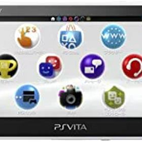 【中古】【非常に良い】PlayStation Vita Wi-Fiモデル グレイシャー・ホワイト(PCH-2000ZA22)