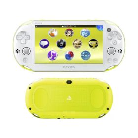 【中古・箱説なし・付属品なし・傷なし】PlayStation Vita Wi－Fiモデル PCH－2000ZA13 ライムグリーン／ホワイトPSVita ゲーム機本体