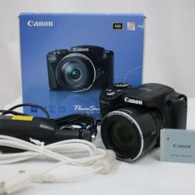 【返品保証】 【元箱付き】キャノン Canon PowerShot SX500 IS 30x 付属品多数 コンパクトデジタルカメラ e16132