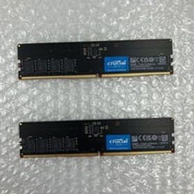 中古 16GB 2枚組(合計32GB) PC5-44800/DDR5-5600 デスクトップ用 190887 状態： B:良品
