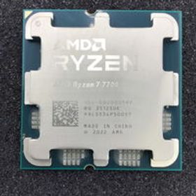 中古 AMD Ryzen 7 7700 (AM5/3.8GHz/40M/C8/T16/65W) 1460024624 状態： B:良品