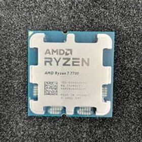 中古 AMD Ryzen 7 7700 (AM5/3.8GHz/40M/C8/T16/65W) 1460024624 状態： B:良品