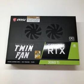 中古 MSI GeForce RTX3060Ti TWIN FAN OC 4990001367 状態： C:並品