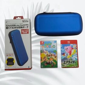 Switch2用ポーチ あつまれ どうぶつの森 カービィのエアライダー