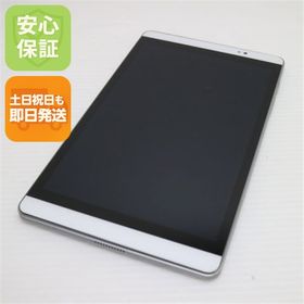 新品同様 d-02H dtab Compact シルバー スマホ 本体 白ロム 中古