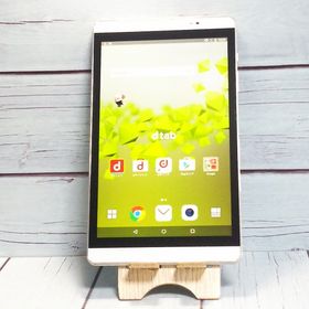【送料無料】HUAWEI dtab compact 16GB シルバー d-02H docomo 本体 白ロム SIMロック解除済み SIMフリー B345450