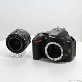 【中古】Nikon(ニコン) NIKON D5500 18-55 VRII レンズキット ブラック 【198-ud】