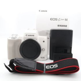 Canon EOS kiss M ボディホワイト〔Canon EF-Mマウント〕