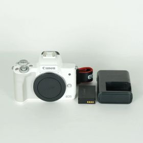 [美品] Canon EOS Kiss M [ボディ ホワイト] | Canon EF-Mマウント