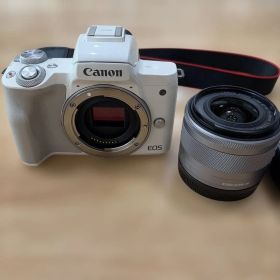 Canon EOS Kiss M ef-m15-45mm レンズ付 極美品