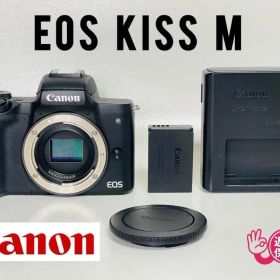 【極美品/動作確認済】Canon EOS Kiss M ボディ ブラック