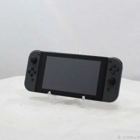 【中古】Nintendo(任天堂) Nintendo Switch Joy-Con (L) ／ (R) グレー (2019年8月モデル) 【269-ud】