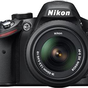 【中古】【39shop】Nikon★デジタル一眼レフカメラ D3200 レンズキット AF-S DX NIKKOR 18-55mm f/3.5-5.6G VR付属 ブラック D3200LKBK（良い）