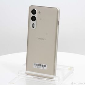 (中古)FCNT arrows We2 Plus M06 256GB シャンパンシルバー ASMC06001 SIMフリー(349-ud)