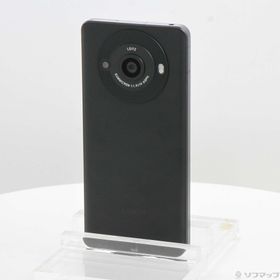 (中古)SHARP AQUOS R8 pro 256GB ブラック A301SH Softbank SIMフリー(368-ud)