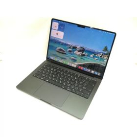 【中古】Apple MacBook Pro 14インチ M4(CPU:10C/GPU:10C) 16GB/512GB スペースブラック MW2U3J/A(14インチ,M4,2024)【川崎】保証期間1ヶ月【ランクA】