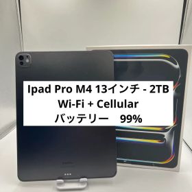 iPad Pro M4 13インチ 2TB 54042