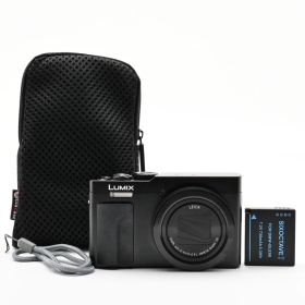 ■ ほぼ新品 ■ パナソニック PANASONIC LUMIX DC-TZ99 ブラック 商品名：「LUMIX DC-TZ99-K」対応キーワード：「FZ1000-II 1インチモノクロセンサージャイアントピクチャーアークitectsenior3メガピクセル」
