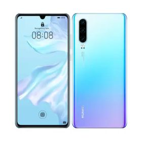 Huawei 国内版 【SIMフリー】 HUAWEI P30 ブリージングクリスタル ELE-L29