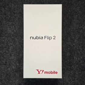 新品 nubia Flip 2 ホワイト Y!mobile A404ZT