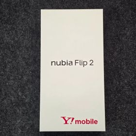 新品 nubia Flip 2 A404ZT ブラック本体 Y!mobile版