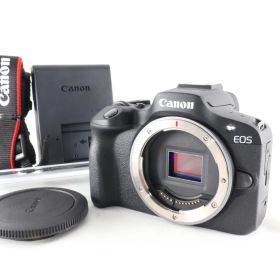 【美品】《 ショット数 1000回以下》Canon ミラーレス一眼カメラ EOS R100 ボディー(レンズなし) ブラック/APS-C/約356g EOSR100