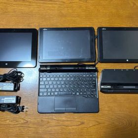 富士通ARROWS Tab Q555/K64 、Q506、Q507本体と付属品
